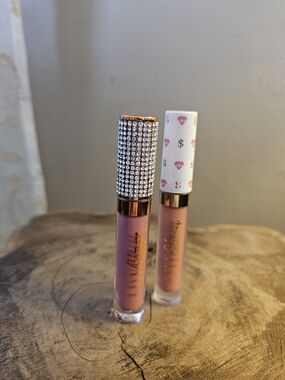 Live Glam Matte Liquid Lipstick Duo Peach & Mauve